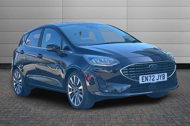Used Ford Fiesta Titanium X 125 HP (91 kW) 2023 Black Hatchback