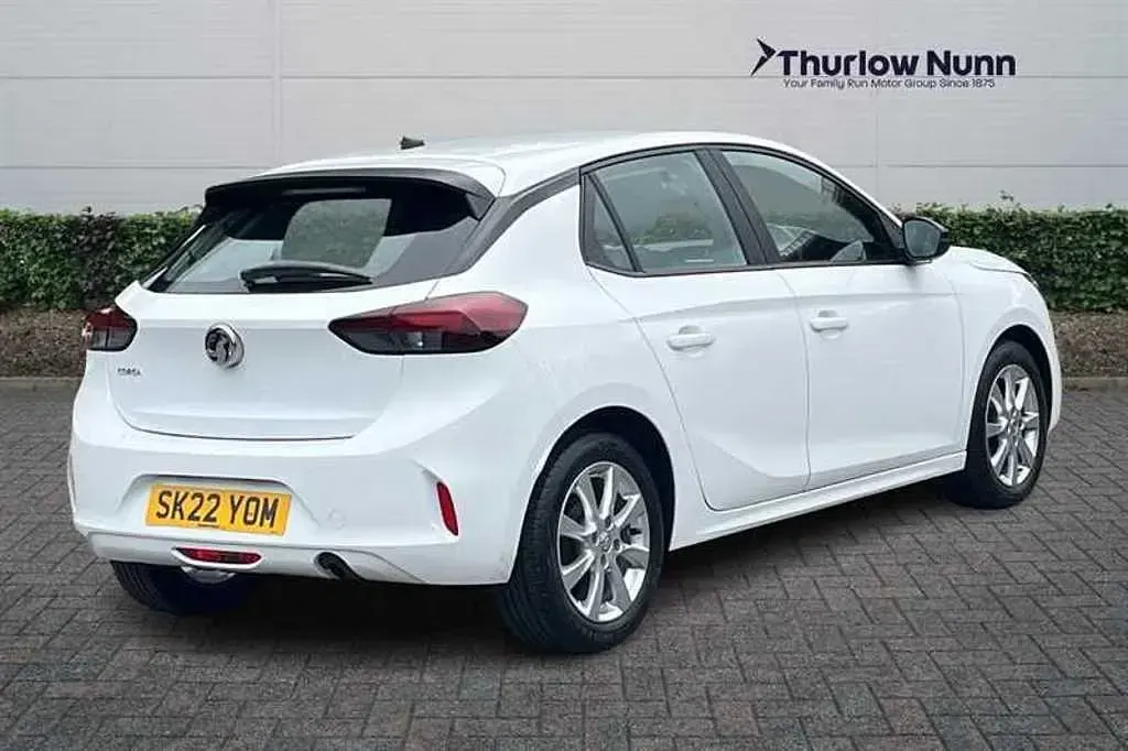 Used Vauxhall Corsa Edition 75 HP (55 kW) 2022 White Hatchback