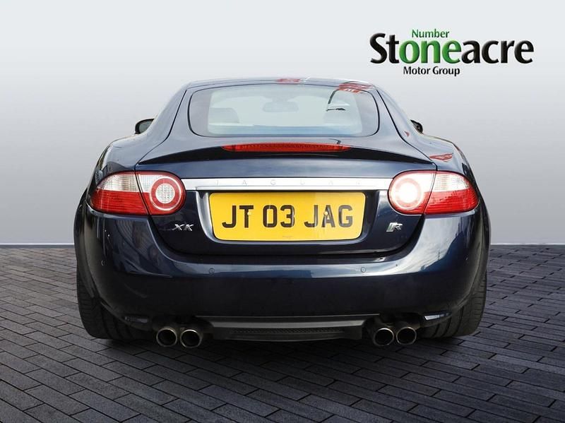 Used Jaguar XKR Supercharged 420 HP (308 kW) 2009 Blue Coupe