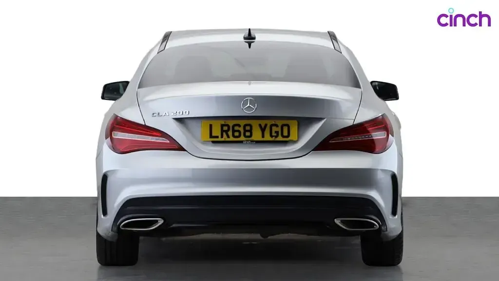 Used Mercedes CLA200 AMG line 2018 Silver Coupe