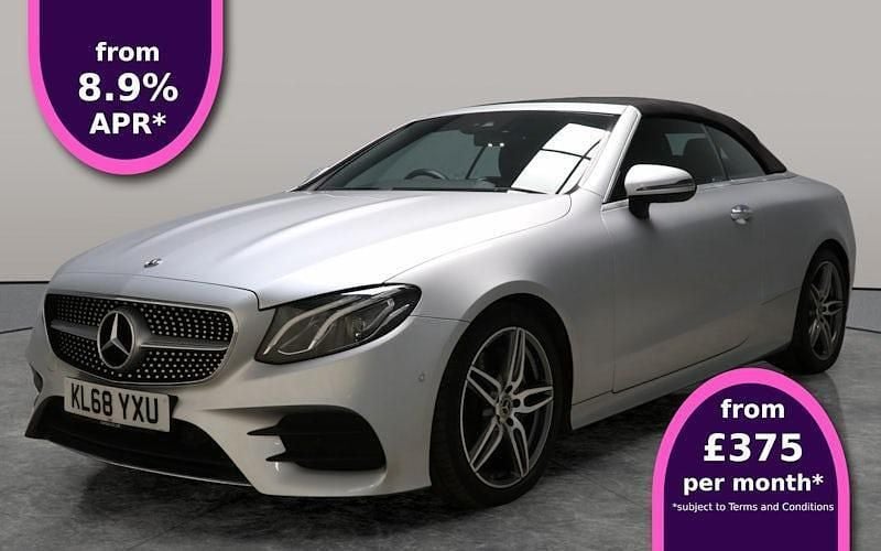 Silver Used 2019 Mercedes E220 AMG line Cabriolet | £21,583 (Good price) - Image 1/3