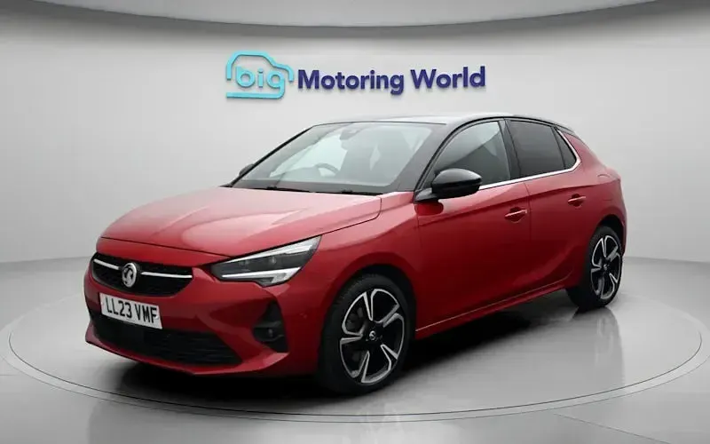 Used Vauxhall Corsa Ultimate 101 HP (74 kW) 2023 Red Hatchback