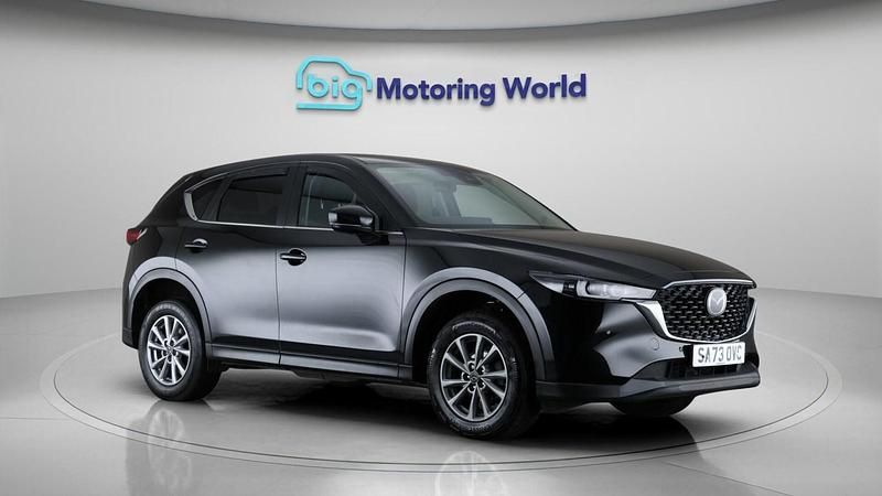 Black Used 2023 Mazda CX-5 Center-Line SUV | £18,900 (Fair price) - Image 1/4