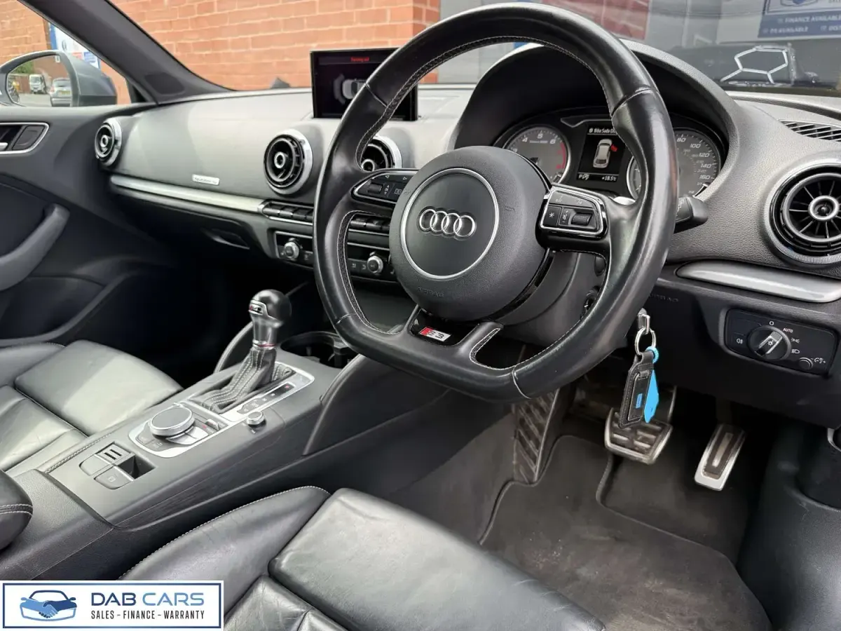 Used Audi S3 Sportback 300 HP (220 kW) 2015 Blue Hatchback