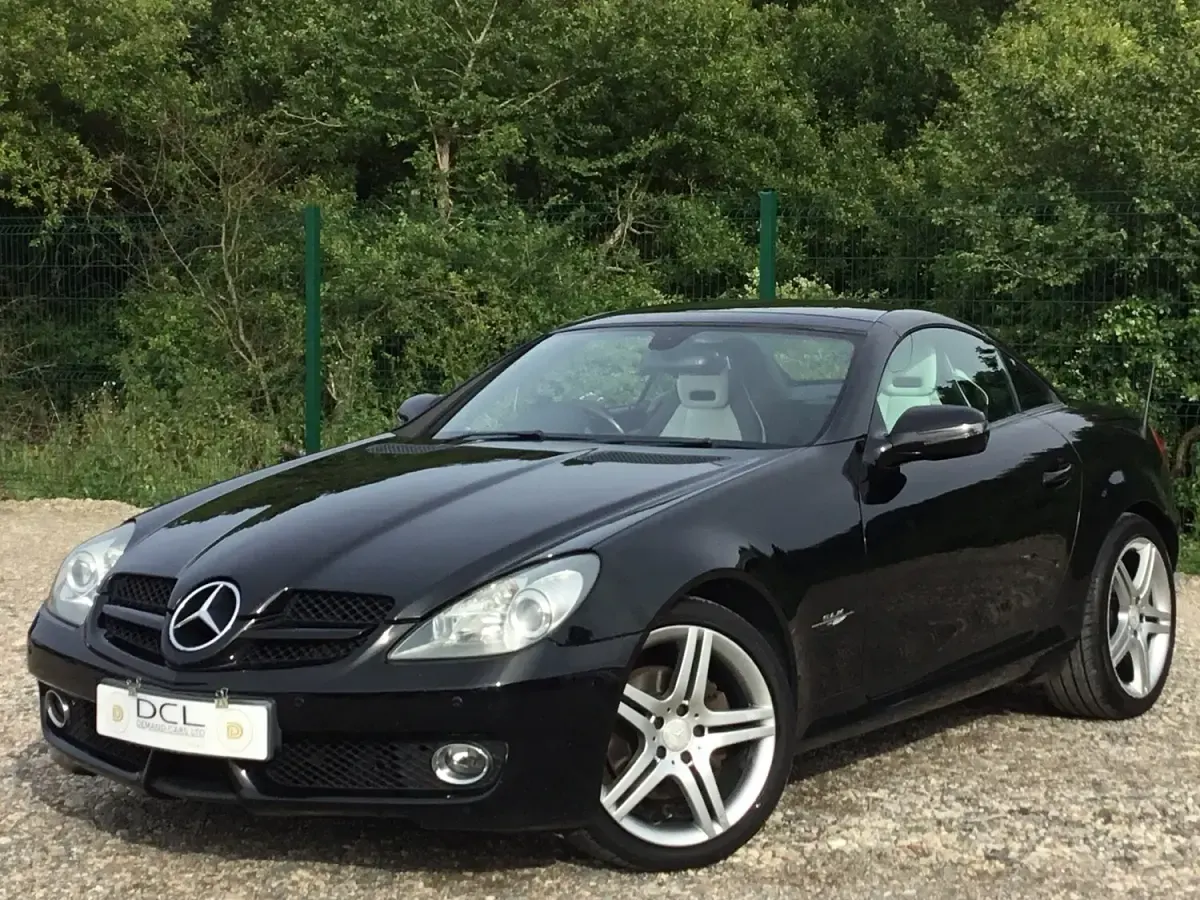 Used Mercedes SLK200 2009 Black Cabriolet