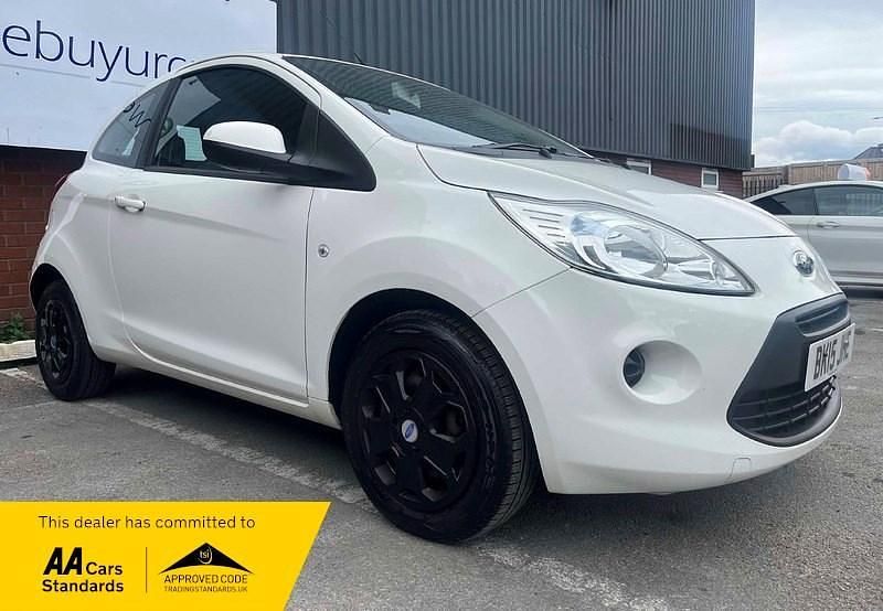 White Used 2015 Ford Ka Hatchback | £3,490 (Fair price) - Image 1/4