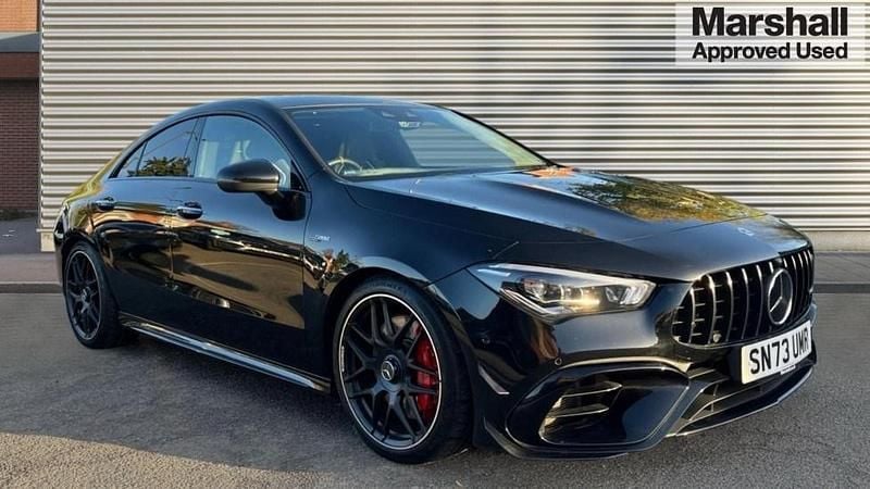 Black Used 2023 Mercedes CLA45 AMG Coupe | £46,498 (Fair price) - Image 1/4