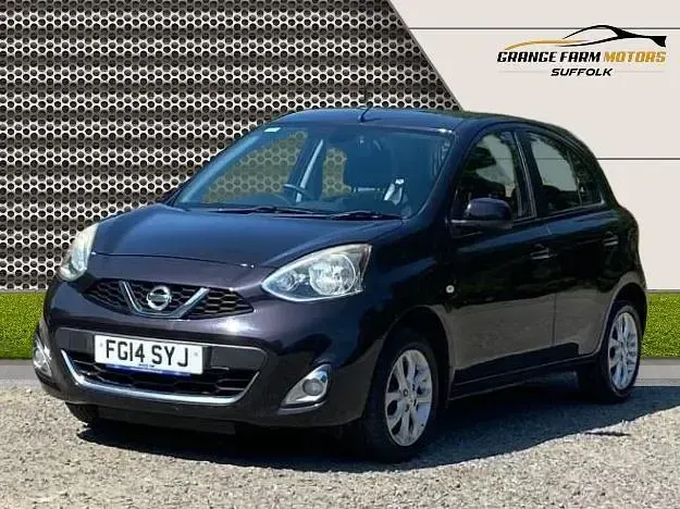 Used Nissan Micra Acenta 80 HP (58 kW) 2014 Black Hatchback