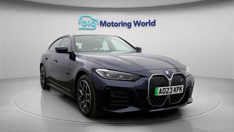 Used BMW i4 M Sport 250 kW (340 HP) 2023 Blue Sedan