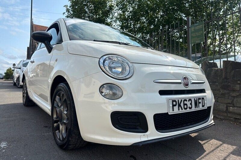 Used Fiat 500 S 69 HP (50 kW) 2013 White Hatchback