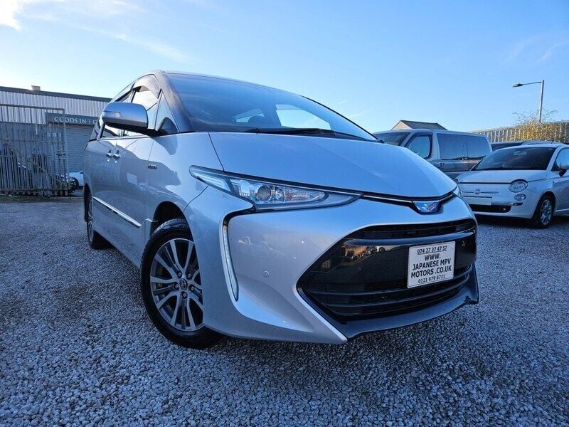 Used Toyota Estima Hybrid 2017 Silver MPV