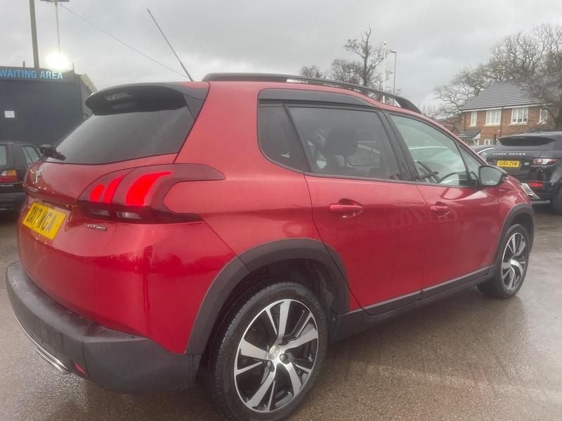 Used Peugeot 2008 GT-line 2017 Red SUV