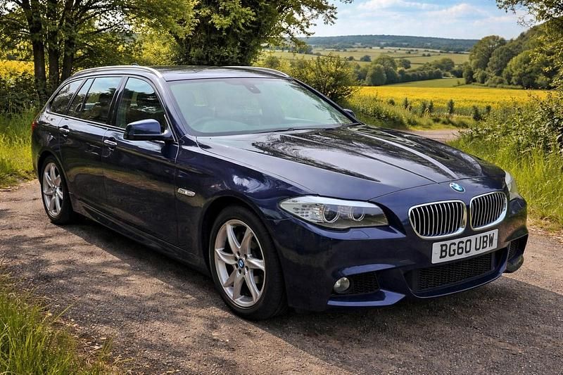 Used BMW 530 M Sport 245 HP (180 kW) 2010 Blue Estate