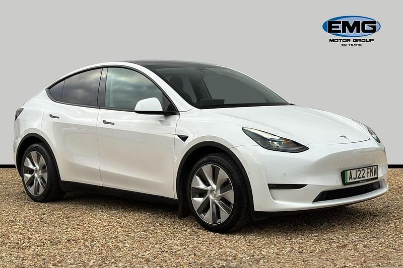 White Used 2022 Tesla Model Y SUV | £24,695 (Fair price) - Image 1/3