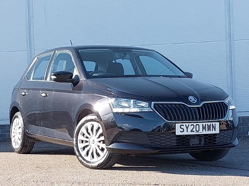 Used Skoda Fabia 60 HP (44 kW) 2020 Black Hatchback