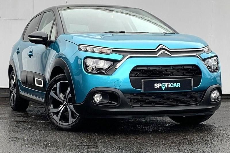 Used Citroën C3 PureTech 110 HP (80 kW) 2023 Blue Hatchback