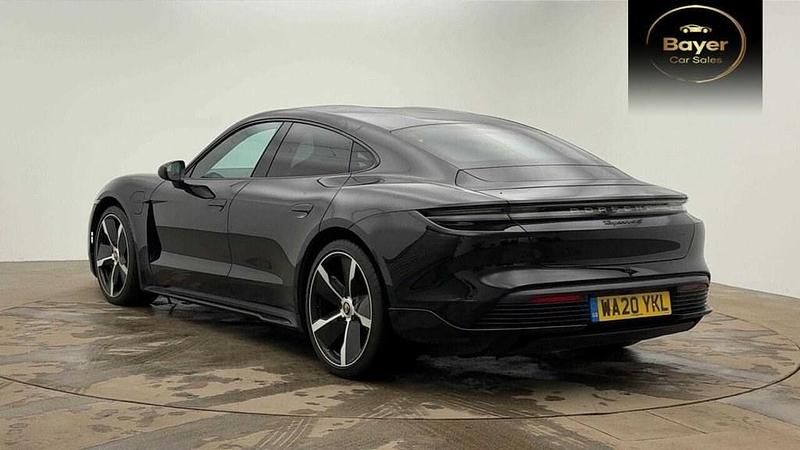 Used Porsche Taycan Performance Package 419 kW (571 HP) 2020 Black Sedan