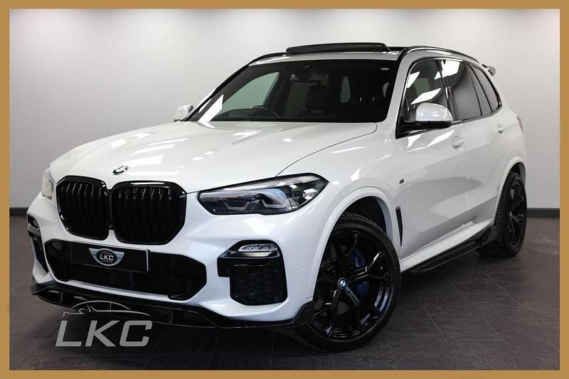 White Used 2019 BMW X5 M Sport SUV | £40,900 (Fair price) - Image 1/4