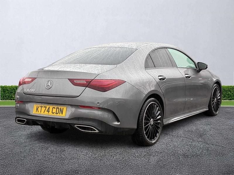 Used Mercedes CLA200 AMG Line Premium Plus 163 HP (119 kW) 2025 Grey Coupe