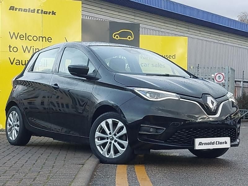 Black Used 2021 Renault Zoe Iconic Hatchback | £9,998 (Expensive) - Image 1/4