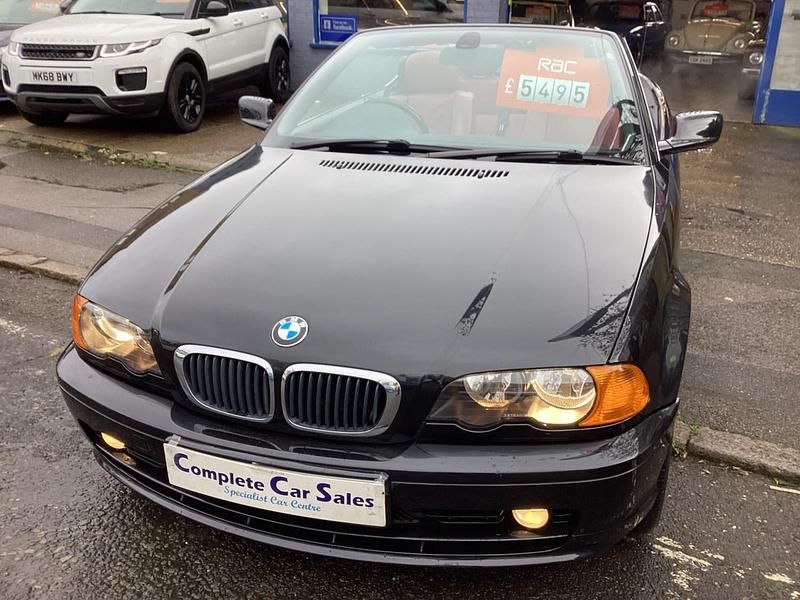 Used BMW 323 2000 Black Cabriolet