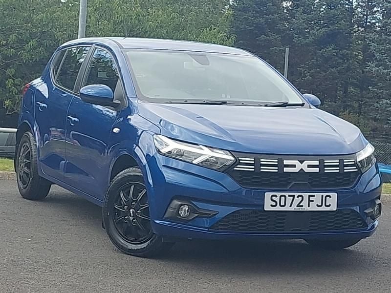 Blue Used 2023 Dacia Sandero Expression Hatchback | £11,698 (Good price) - Image 1/4