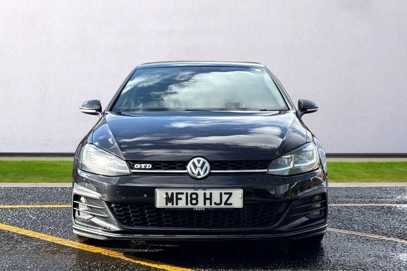 Used VW Golf VII GTD 184 HP (135 kW) 2018 Black Hatchback