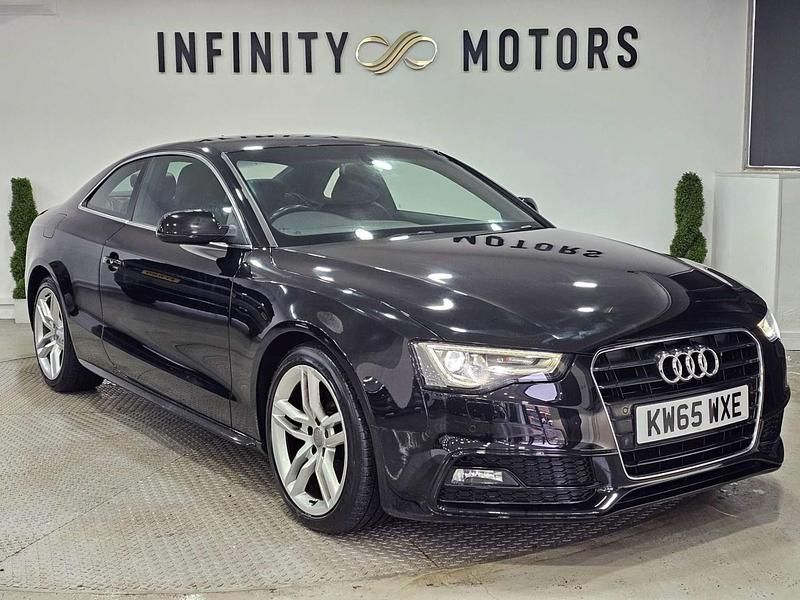 Black Used 2016 Audi A5 S-Line Coupe | £11,200 (Good price) - Image 1/4