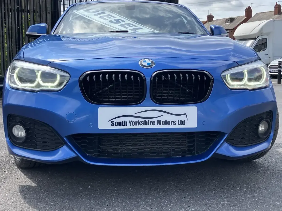 Used BMW 120 M Sport 190 HP (139 kW) 2016 Blue Hatchback