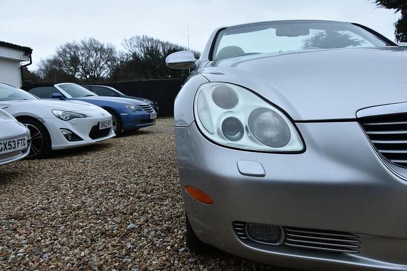 Used Lexus SC430 2002 Silver Cabriolet