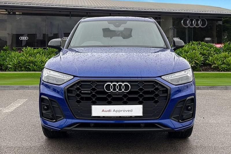 Begagnad Audi Q5 Advanced 204 HK (150 kW) 2023 Blå SUV