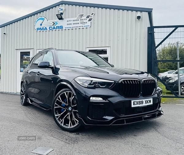 Black Used 2019 BMW X5 M Sport SUV | £35,500 (Fair price) - Image 1/3