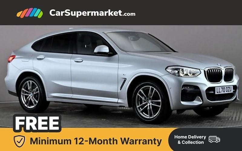 Used BMW X4 M Sport 190 HP (139 kW) 2020 Silver SUV