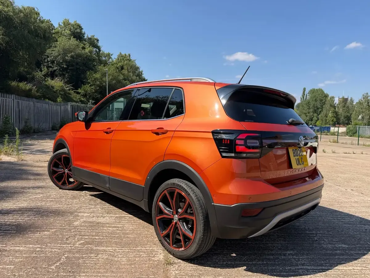 Used VW T-Cross 2020 Orange SUV