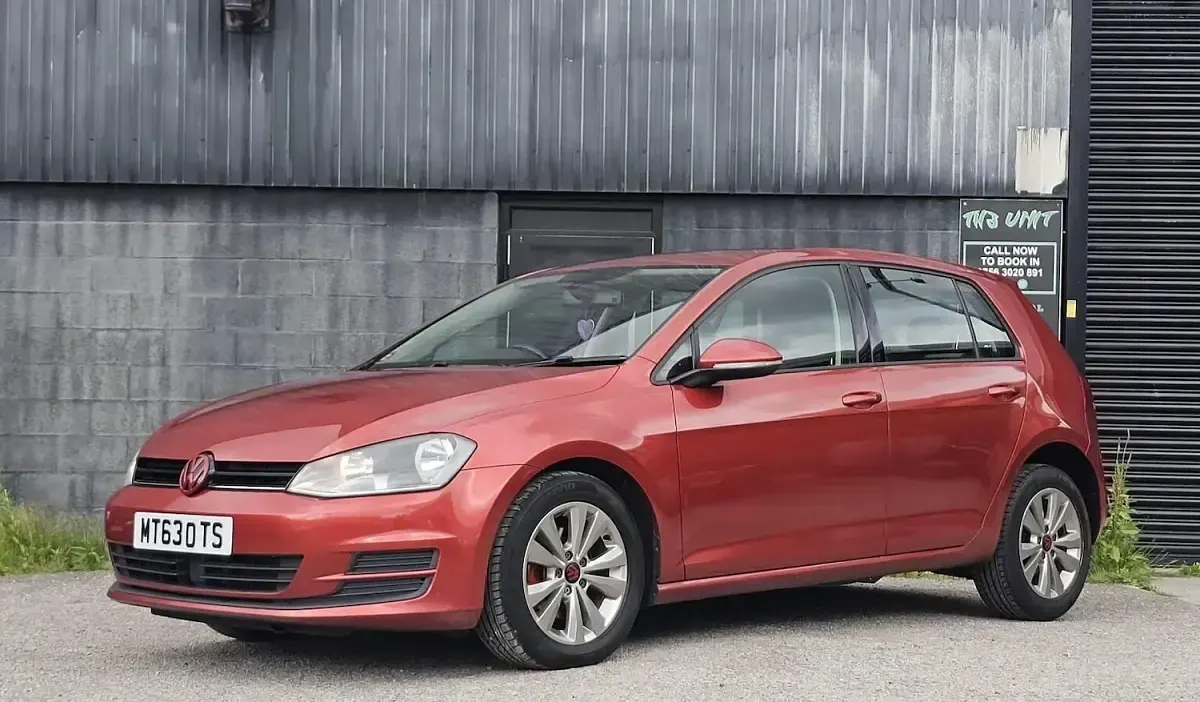 Used VW Golf VII SE 2013 Red Hatchback