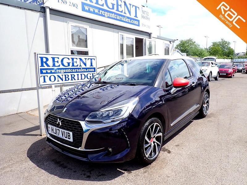 Blue Used 2017 DS Automobiles DS3 Hatchback | £6,995 (A bit pricey) - Image 1/4