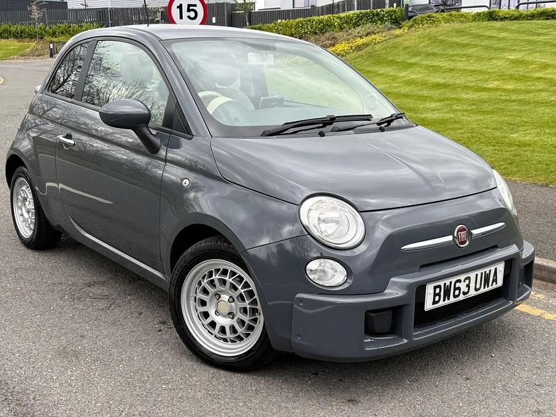 Usado Fiat 500 Abarth 69 HP (50 kW) 2013 Cinzento Citadino