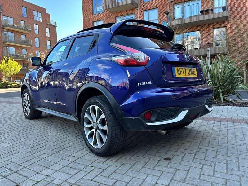 Used Nissan Juke Tekna 2017 Blue SUV