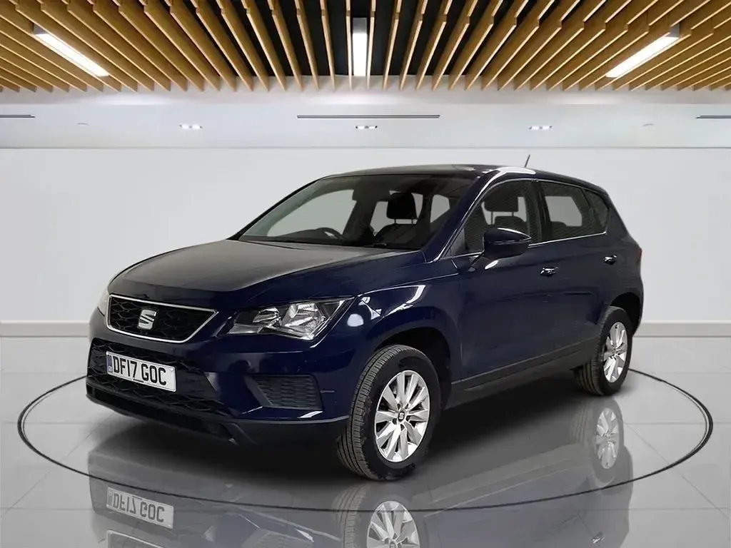 Begagnad Seat Ateca Ecomotive 2017 Blå SUV
