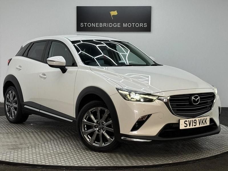 White Used 2019 Mazda CX-3 Inclusive SUV | £11,499 (Fair price) - Image 1/4