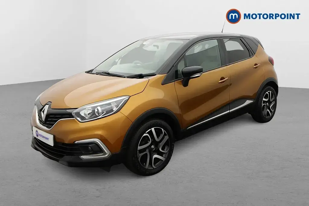 Used Renault Captur Iconic 90 HP (66 kW) 2019 Orange/black SUV