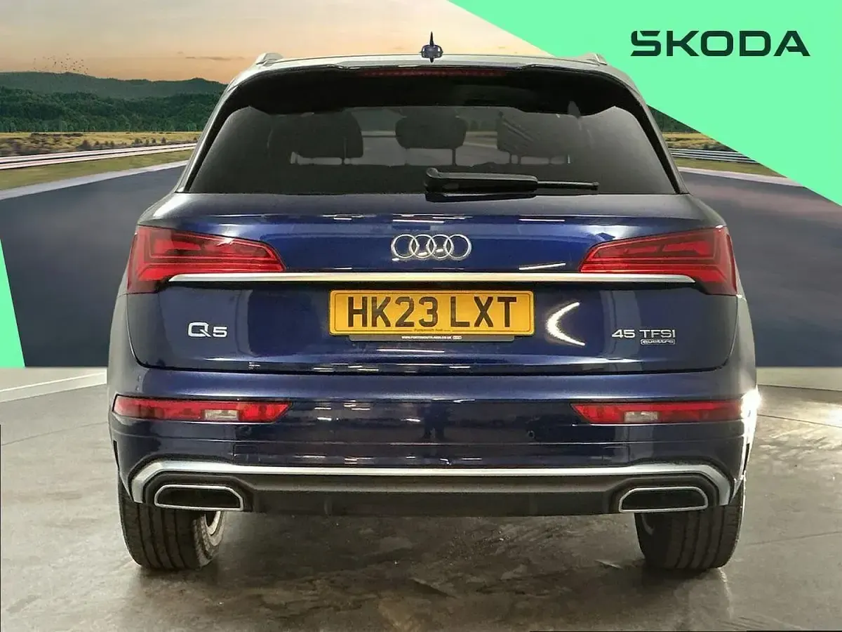 Used Audi Q5 S-Line 265 HP (194 kW) 2023 Blue SUV