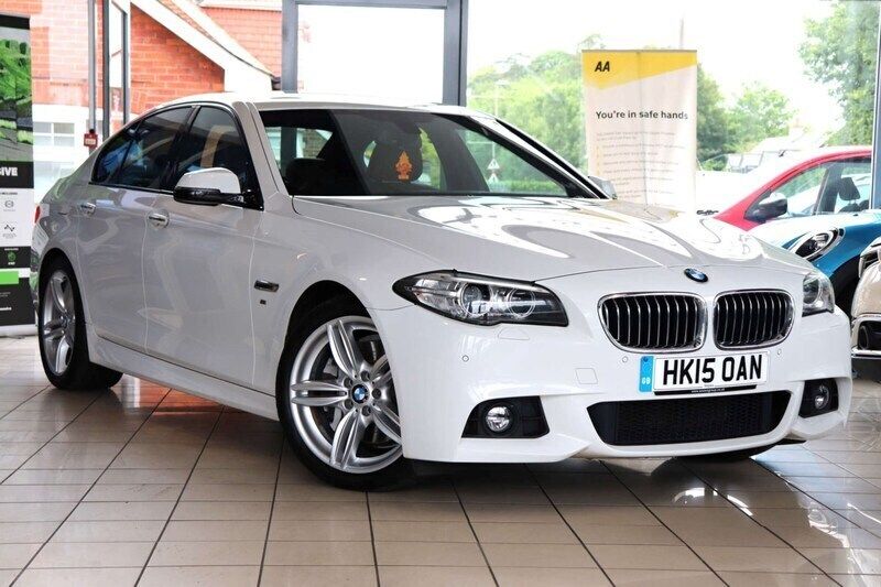 White Used 2015 BMW 528 M Sport Sedan | £13,660 - Image 1/4