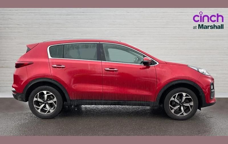 Used Kia Sportage 129 HP (94 kW) 2021 Red SUV