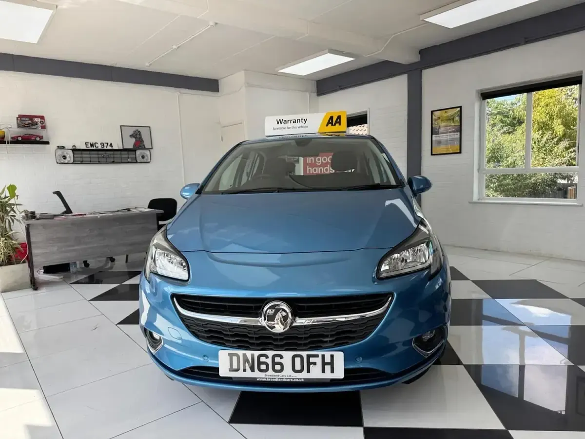 Used Vauxhall Corsa 2016 Blue Hatchback