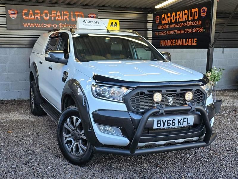 Used Ford Ranger Wildtrack 200 HP (147 kW) 2016 White Pickup