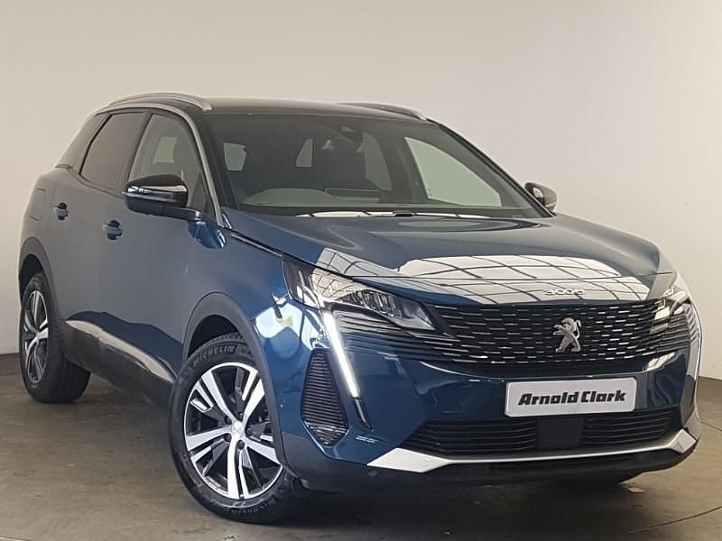 Blue Used 2024 Peugeot 3008 Allure+ SUV | £22,998 (Fair price) - Image 1/4