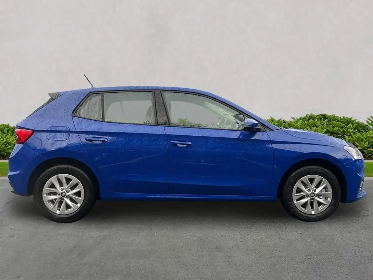 Used Skoda Fabia SE 116 HP (85 kW) 2025 Blue Hatchback