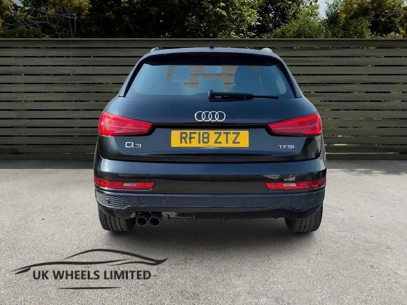 Used Audi Q3 S-Line 150 HP (110 kW) 2018 Black SUV