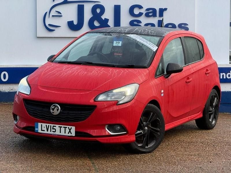 Used Vauxhall Corsa Edition 115 HP (84 kW) 2015 Red Hatchback